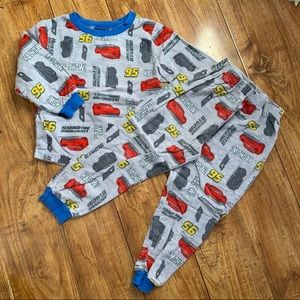 Disney’s Cars Flannel 2-piece Pyjamas Set